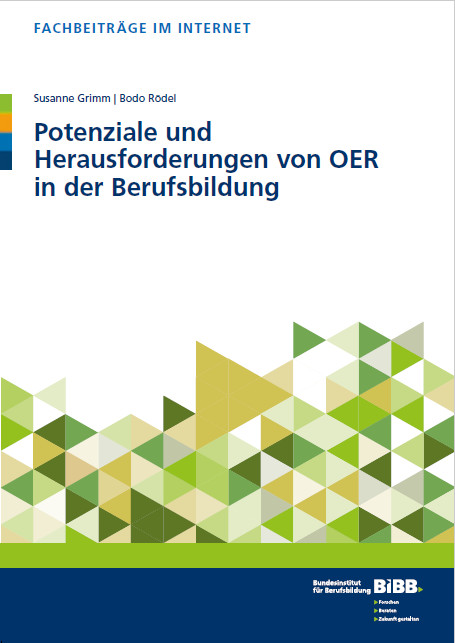 Cover der Fachpublikation OER in der Berufsbildung